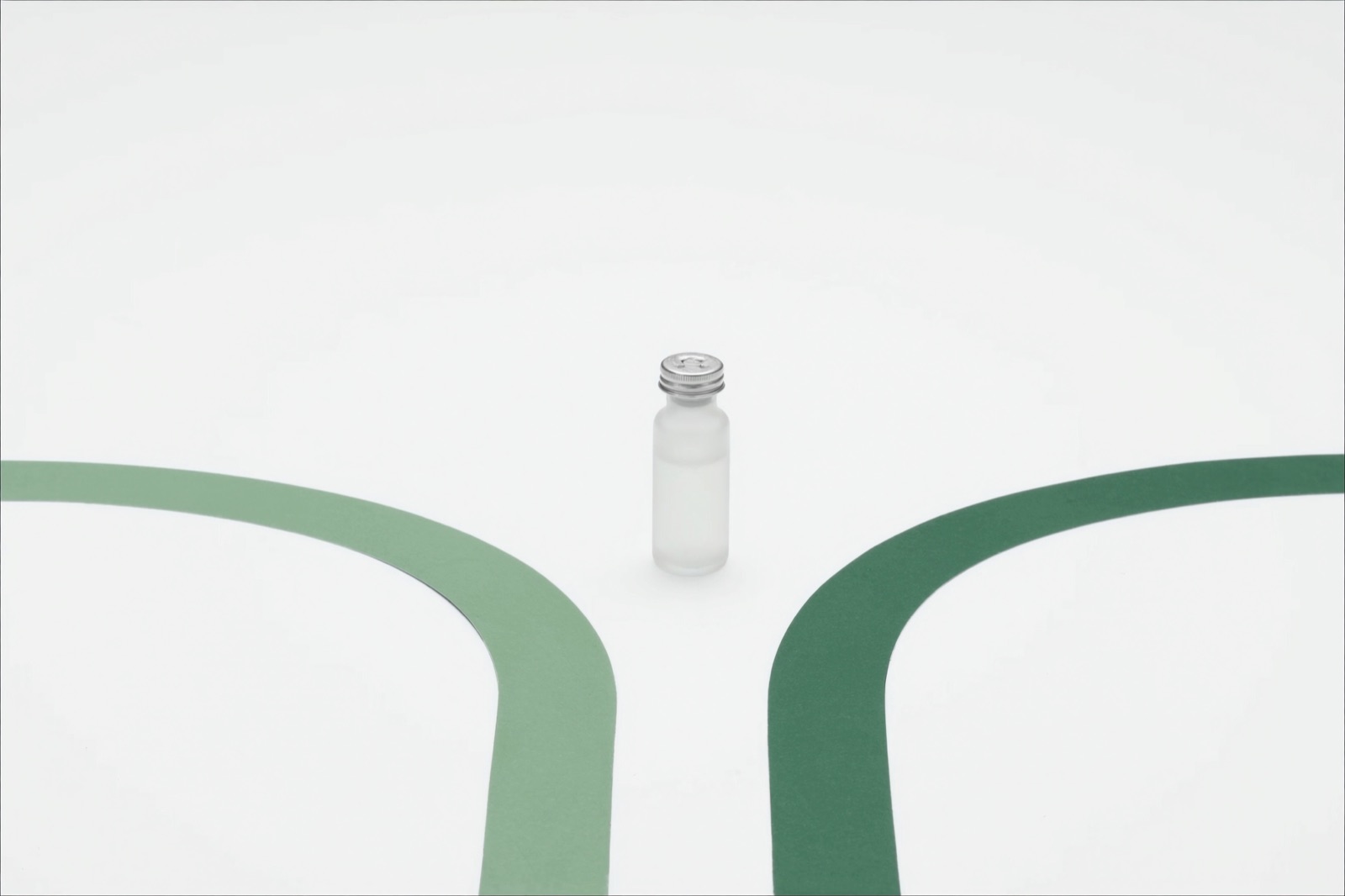 Conceptual illustration for the MediWatch guide: Mounjaro on the NHS: the two NICE pathways (diabetes vs weight loss)